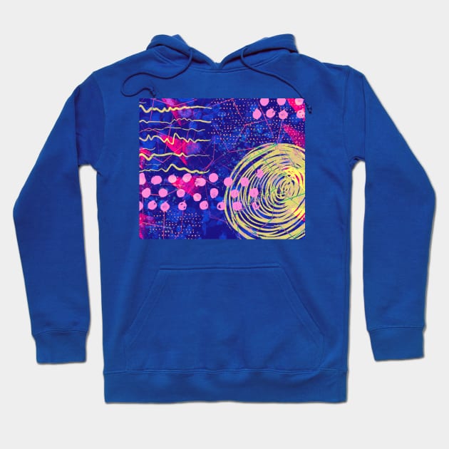 Pop Abstract Hoodie by ontheoutside